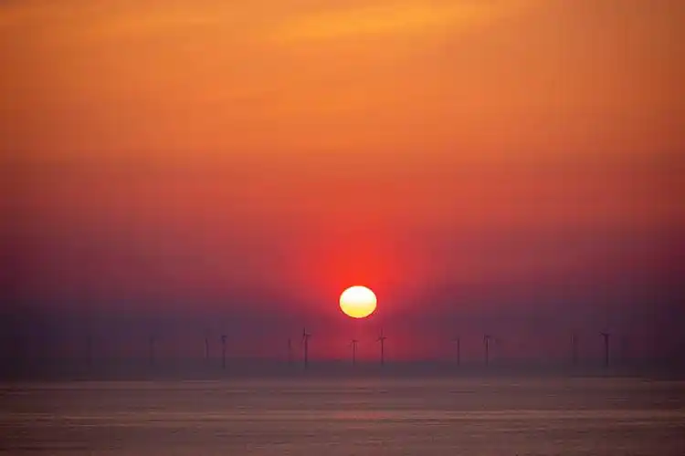 夕阳红风景图片,高清图片