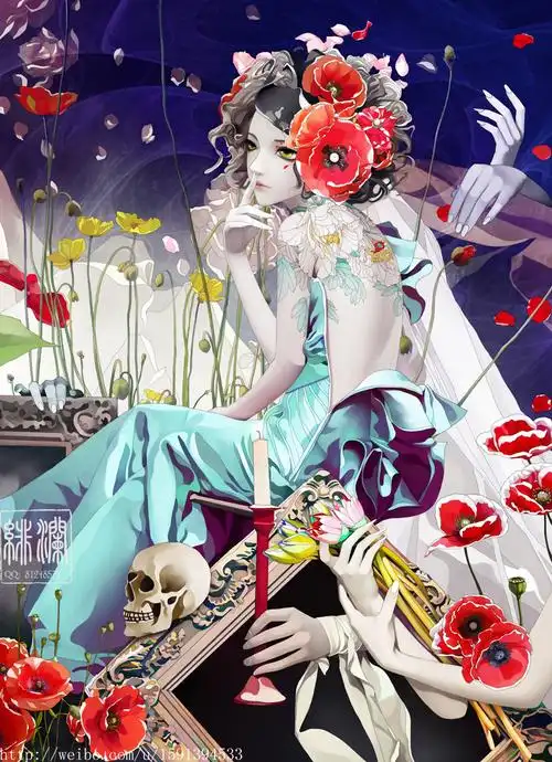 罂粟~ 插画师:绯澜