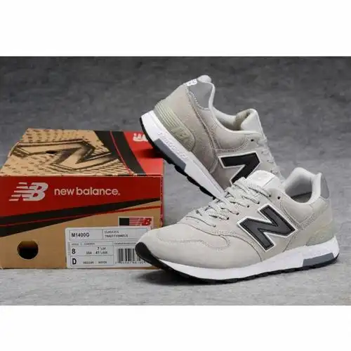 新百伦new balance nb m1400jgy 美产 元祖灰 男子跑步鞋 女鞋 运动鞋