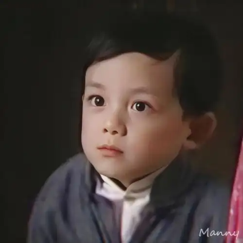 吴磊光头照, ai修复