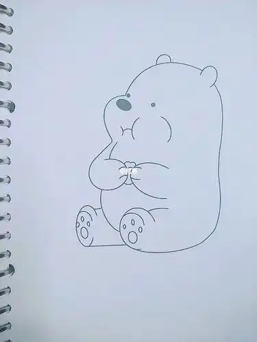 小熊的简笔画小熊的简笔画简单又好看