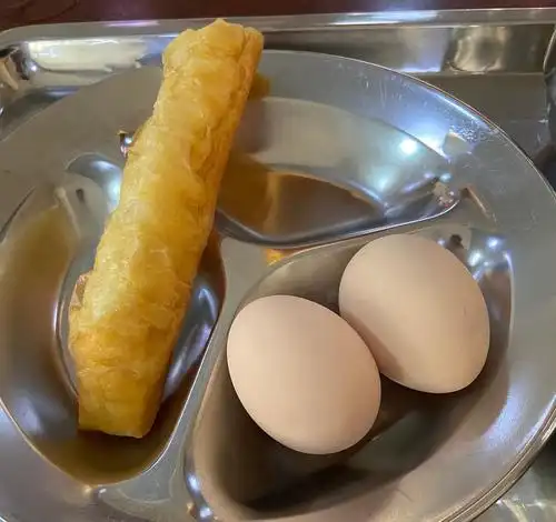 今天吃个100分的早餐