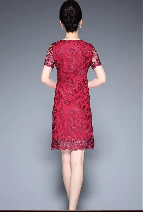 喜婆婆婚宴时尚礼服夏装五一参加新娘婚礼妈妈礼服装春夏喜庆结婚母亲