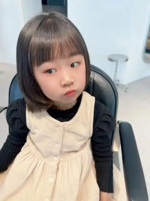 女童短发怎么扎_小红书