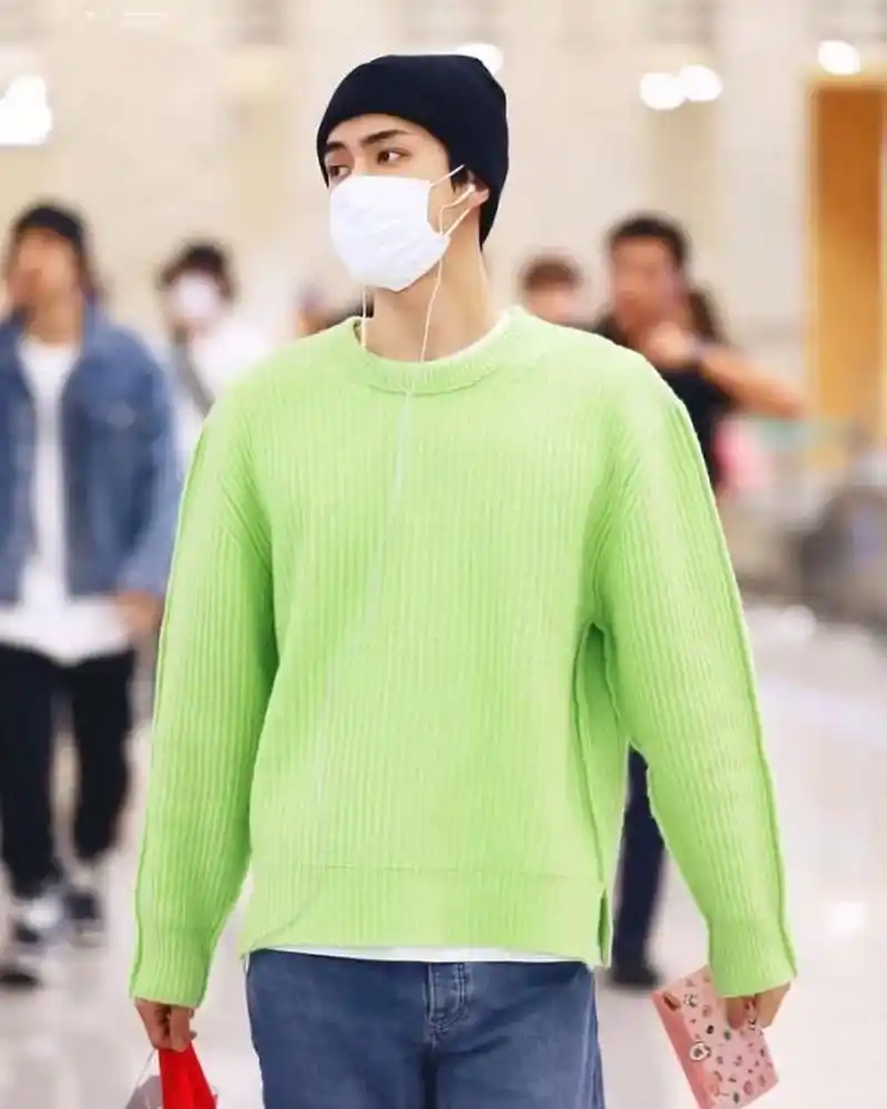 机场照.以后嫁给他的那个人一定是做了很多好事吧 #吴世勋吴世 - 抖音