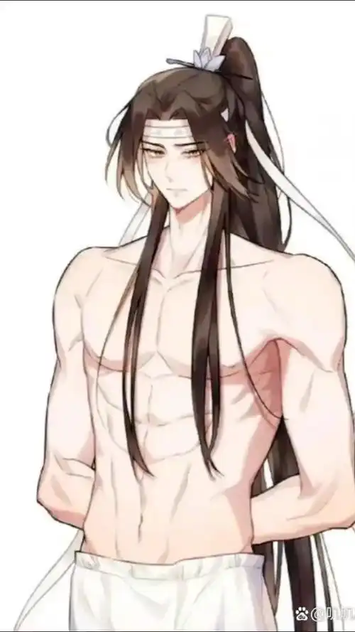 蓝二哥哥的八块腹肌