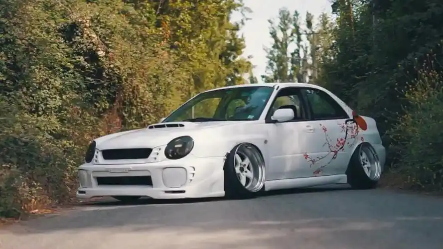 易爆jdm 改装车低趴 倾脚