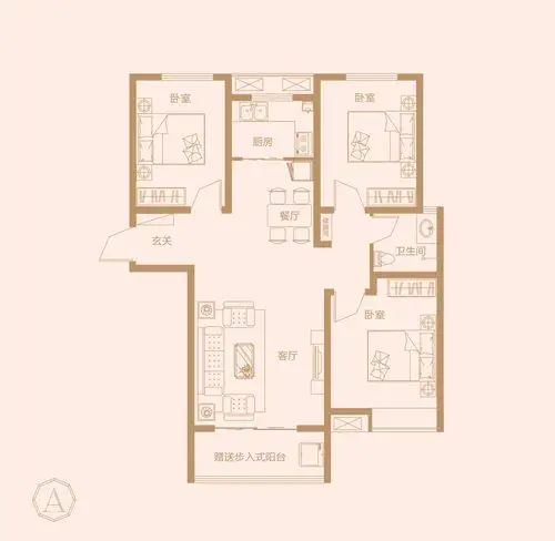 三室二厅一卫0㎡