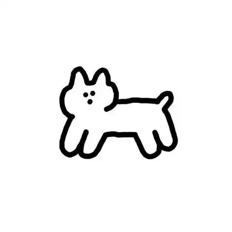 简约小头像无水印