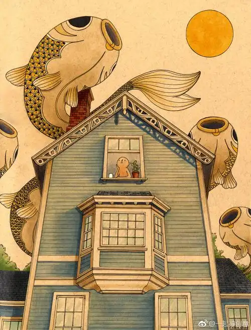 美国插画师felicia chiao高清作品集:一个人的寂寞! 密码:3jv3