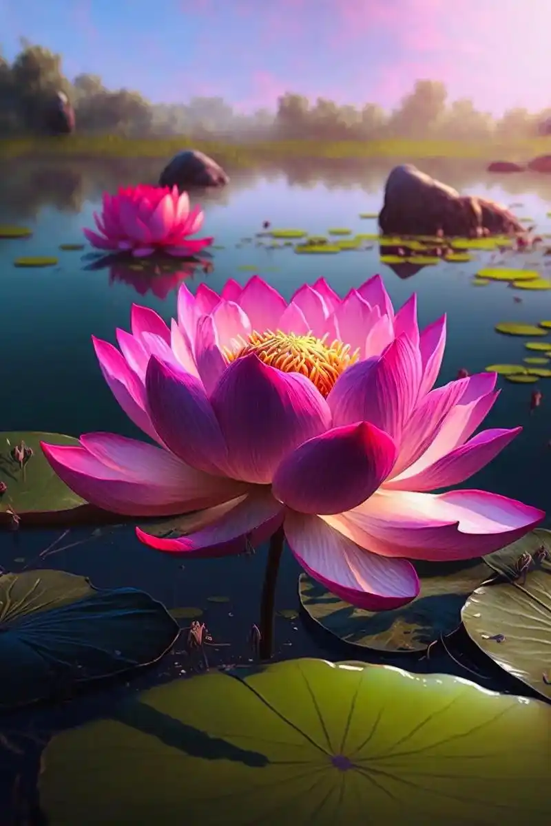 荷花出淤泥而不染,好看的花一定要分享给你  #荷塘美景 #莲 - 抖音