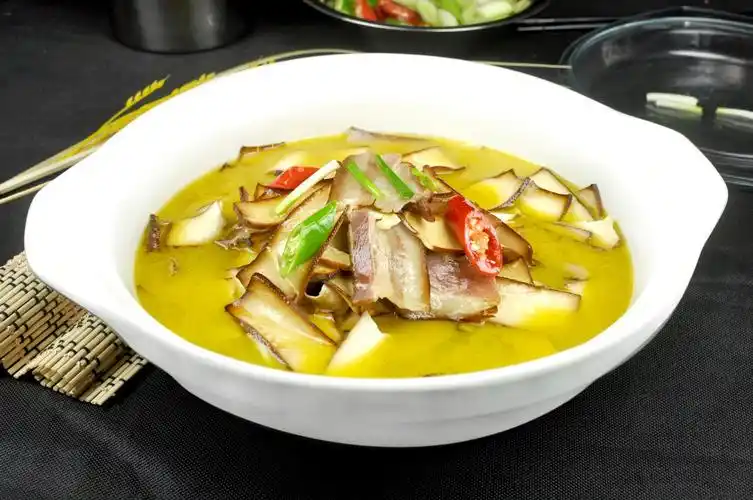 腊肉炖腊干子:29元