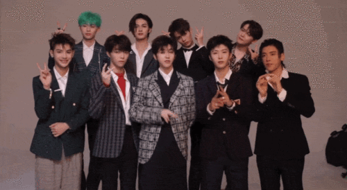 nine percent出道1000天快乐!祝百分九少年星途璀璨!