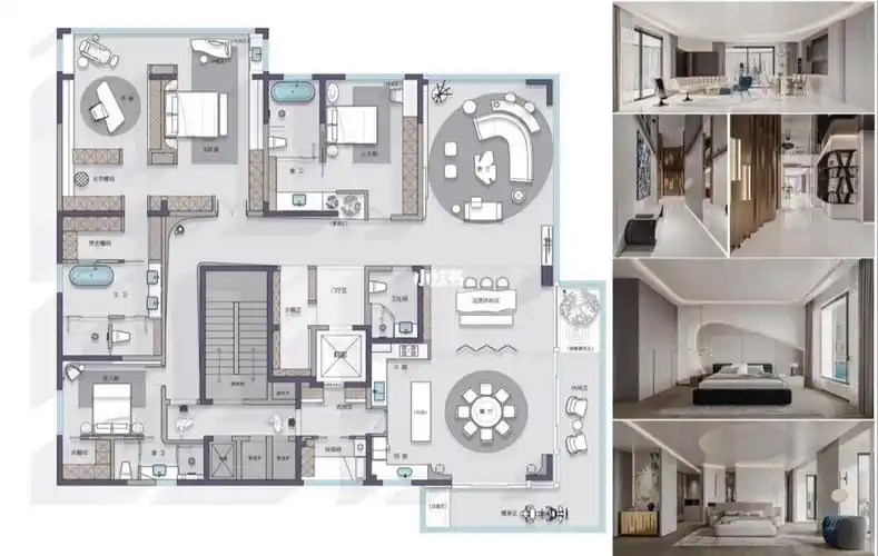 大平层户型优化