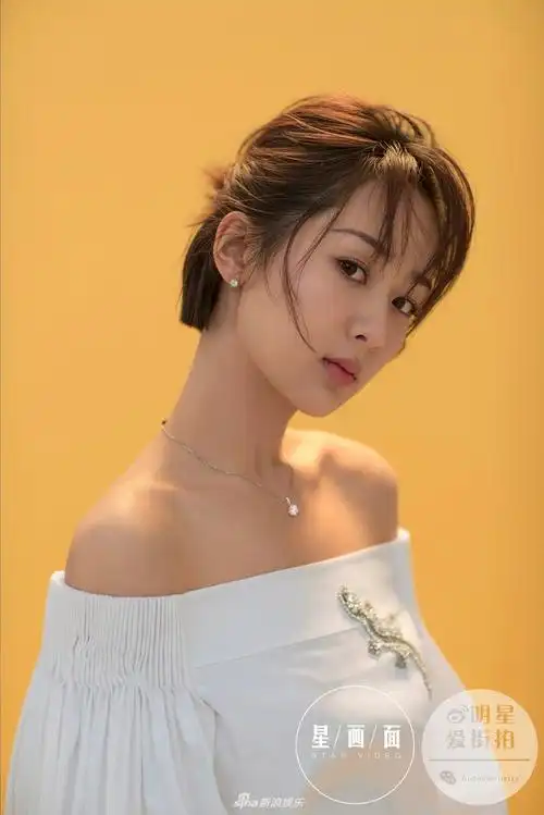 组图杨紫最新大片曝光百变诠释丰富多彩的花季年华拥有精致脸蛋清新