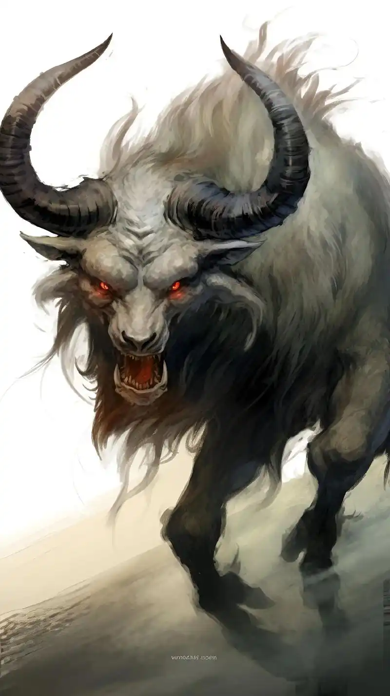 中国上古凶兽:犀渠.犀渠,恶兽.犀渠长得像牛.或许牛吃人无法 - 抖音