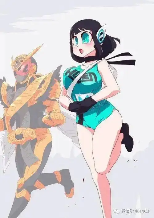 假面骑士01调皮可爱的伊兹漫画