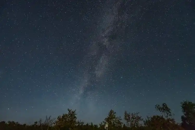 五大连池风景区星空如画