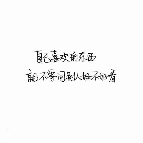 手写句子歌词壁纸文字控