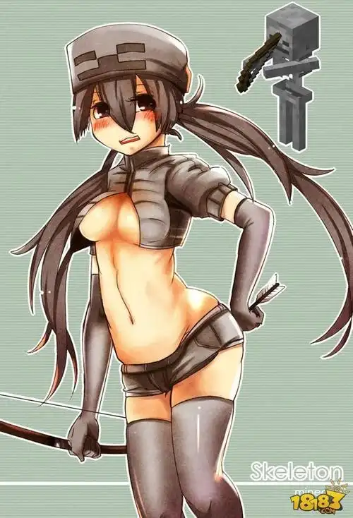 爆乳天然呆 我的世界骷髅娘化图片大赏