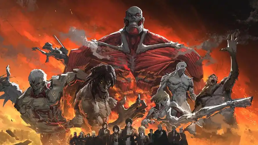 【板绘】救命!我画出了全网第一张巨人全家福,进击的巨人