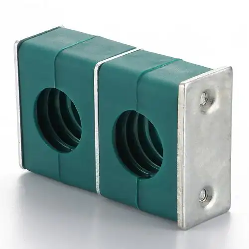 轻型塑料管夹上下层液压管夹船用油管管卡管夹固定夹子6mm-57mm