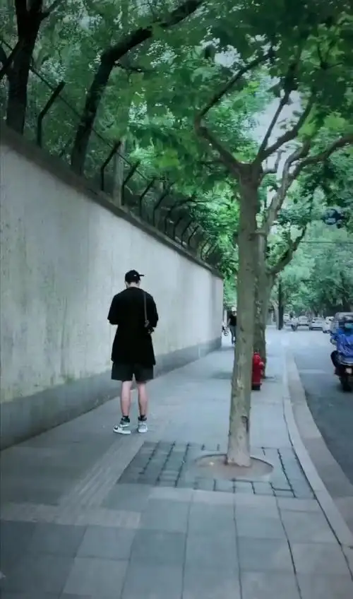 肖战#xz#日常见肖战#只是背影就足够心动无数次