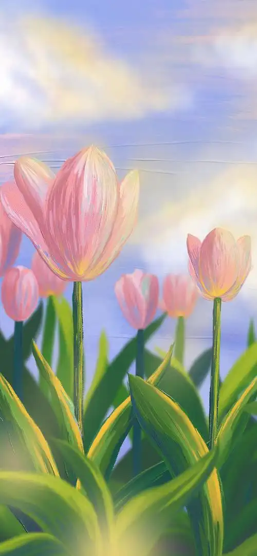 温柔治愈系背景图片