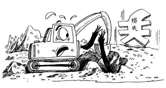 被毁坏的城市的简笔画