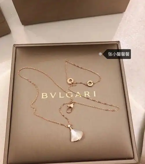 宝格丽扇子项链母亲节送妈妈必备