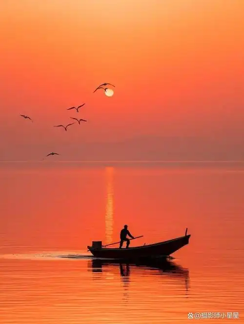 手机怎么拍海边剪影?这样拍让你的照片好看十倍!