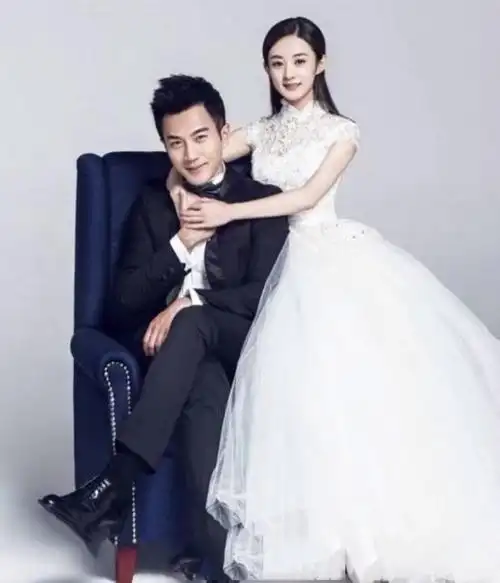 赵丽颖和男星的这几张婚纱照你最喜欢哪张我每张都好喜欢