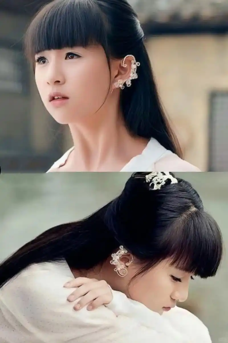 小彩旗版婴宁——灵动与纯真的魅力再现  每当回忆起那部《青丘狐传说