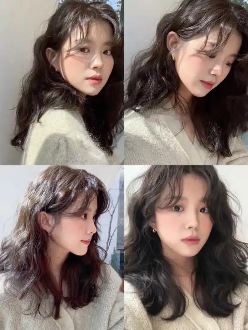 中长发发型法式烫发木马卷春夏浪漫卷发