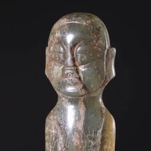 jade human from the hong shan culture红山文化玉人