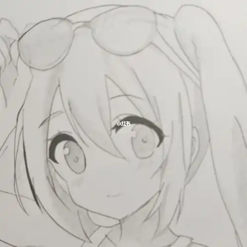 有瑕疵务必指出,谢谢#初音未来  #miku  #临摹 #手绘 #画渣  #二次元