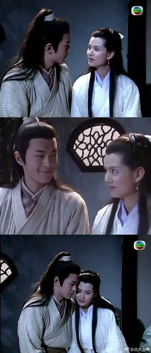 95神雕成为经典主要原因是因为古天乐和李若彤眼里有情有戏啊!