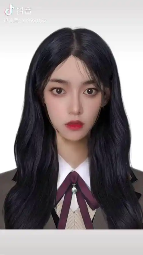 韩国证件照轻颜相机这也太好玩儿了哈哈哈哈