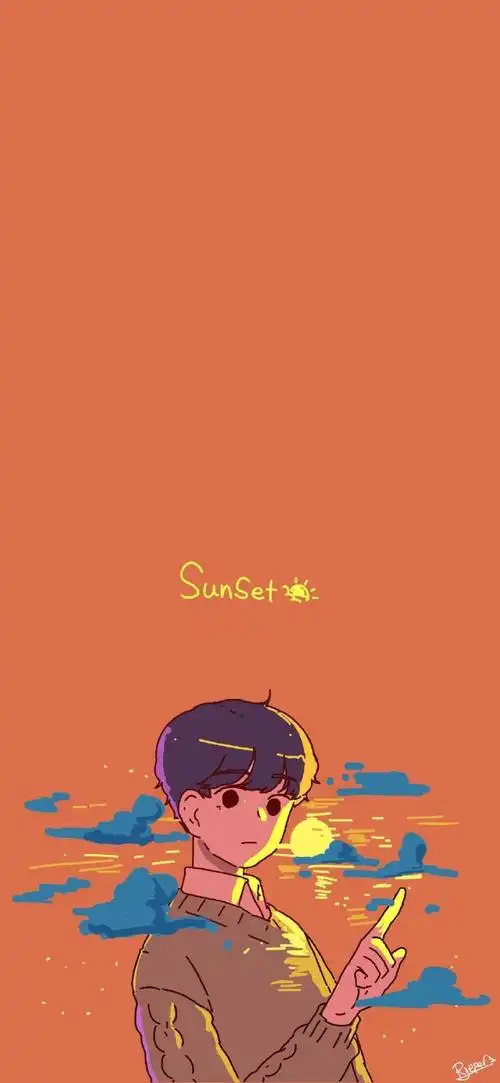 超赞的男生插画壁纸