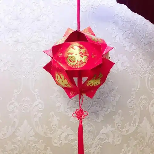 红包自制灯笼
