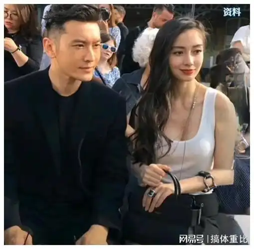 黄晓明给人的感觉是,就算分手,每个月也会给前任打款的那种类型.