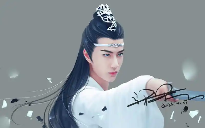 深深1307第十七期转手绘陈情令王一博无讲解高清教程