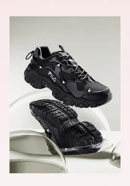 fila 斐乐猫爪1代女鞋老爹鞋复古时尚轻便情侣运动鞋休闲鞋男鞋 【女