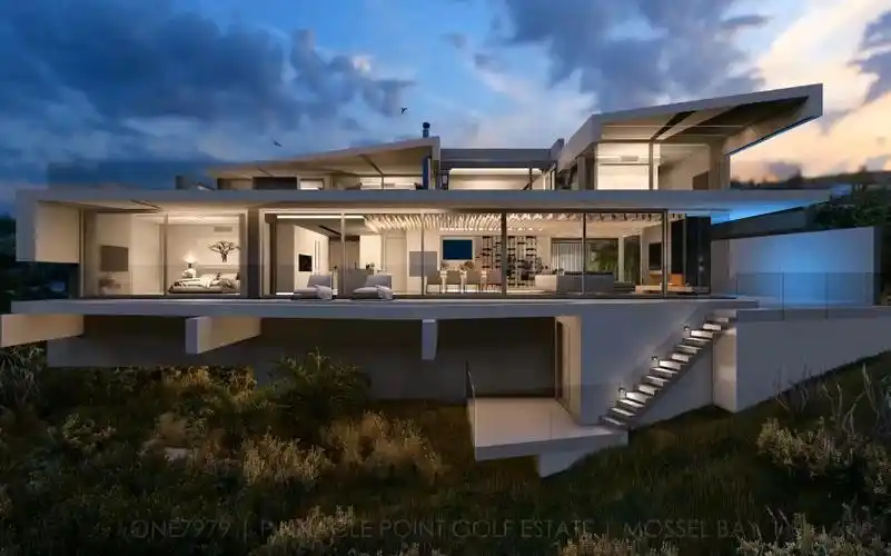 南非高尔夫庄园高级感豪华现代别墅