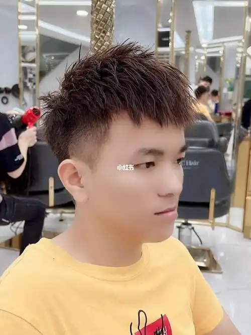 男士摩根锡纸烫