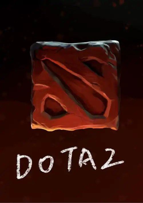 手绘dota2logo