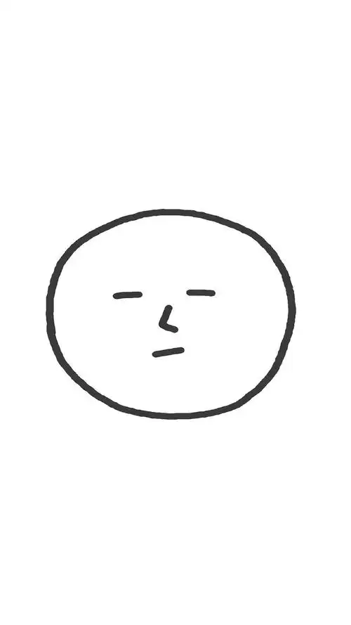 简约手绘搞笑表情高清手机壁纸