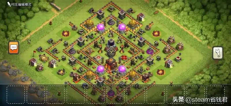 10本阵型世界排名第一部落冲突10本最强防御阵型高清图