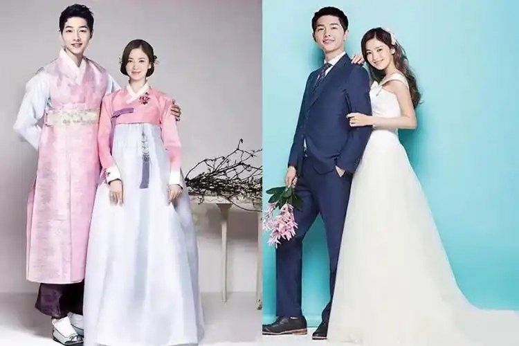 鹿晗迪丽热巴婚纱照公布七款婚纱照你喜欢哪一款