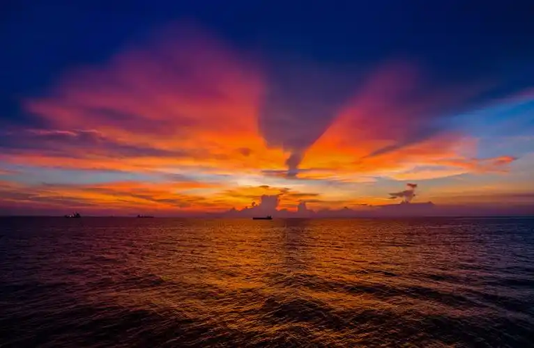 海边晚霞风景图片第3张